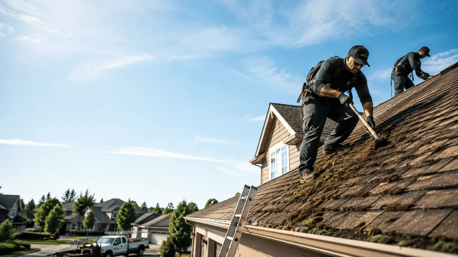 Roof Moss Removal in Lester, WV near me